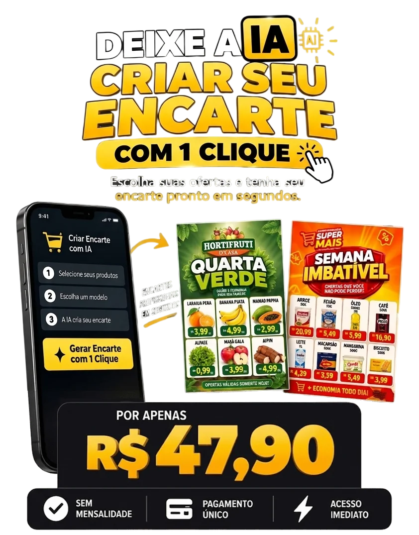 Deixe a IA Criar seu Encarte com 1 Clique - Oferta Especial R$ 47,90
